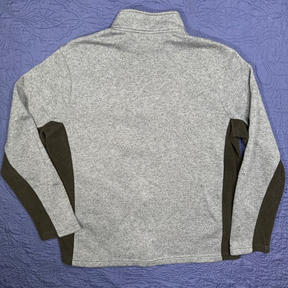 Vintage Pittsburgh Penguins NHL Full Zip Fleece Jacket Mens Large Gray Black - Picture 2 of 6